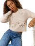LoveShackFancy White Pullover Sweater Size L - photo 1