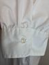 Lands' End Solid White Long Sleeve Blouse Size L - photo 6