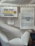 Lands' End Solid White Long Sleeve Blouse Size L - photo 7