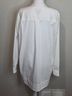 Lands' End Solid White Long Sleeve Blouse Size L - photo 4