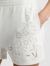 LoveShackFancy 100% Cotton White Shorts Size XS - photo 5