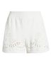 LoveShackFancy 100% Cotton White Shorts Size XS - photo 3