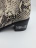 Blondo 100% Leather Snake Print Multi Color Ankle Boots Size 6 1/2 - photo 7