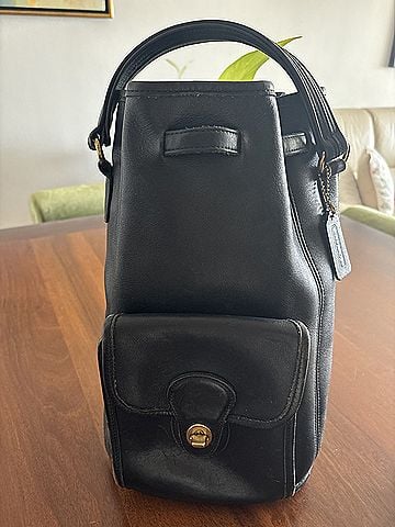 Coach Leather Backpack (view 1)