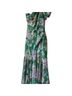 Astr 100% Polyester 97% Polyester 3% Elastoester Floral Green Cocktail Dress Size XS - photo 1