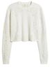 LoveShackFancy Print White Pullover Sweater Size XS - photo 5