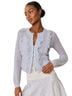 LoveShackFancy Multi Color Blue Cardigan Size XS - photo 1