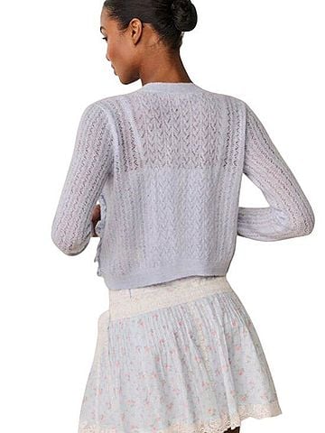 LoveShackFancy Melisse Cardigan (view 2)