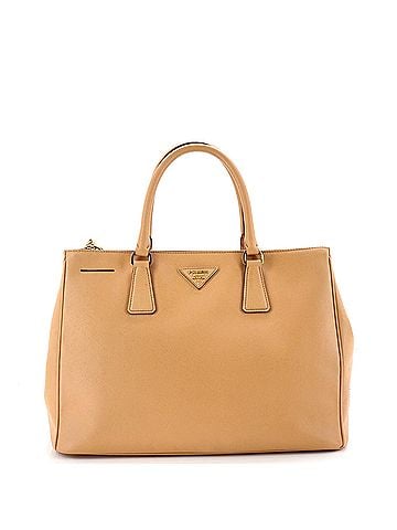 Prada Double Zip Lux Tote Saffiano Leather Medium (view 1)