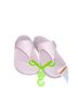 Crocs Pink Flip Flops Size 6 - photo 1