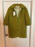 Something Navy 100% Recycled Polyester Green Coat Size L - photo 3