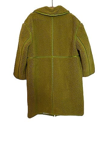 Something Navy Teddy Sherpa Coat Coat (view 2)