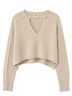 BDG Tan White Pullover Sweater Size M - photo 2