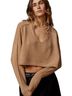 BDG Tan White Pullover Sweater Size M - photo 1
