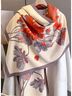 Accessories Floral Multi Color Scarf One size - photo 3