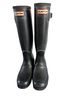 Hunter Black Rain Boots Size 7 - photo 1