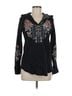 Johnny Was Black Pullover Hoodie Size M - photo 1