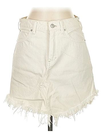 We the Free Denim Skirt (view 1)