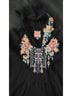 Johnny Was Black Pullover Hoodie Size M - photo 6