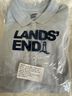 Lands' End 100% Cotton Blue Long Sleeve Button-Down Shirt Size 14 - photo 3
