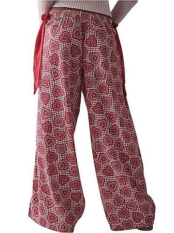 Urban Outfitters Eat Your Heart Out Linen Pants (view 2)