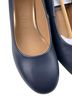 Aerosoles 100% Leather Solid Blue Heels Size 6 - photo 4