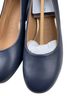 Aerosoles 100% Leather Solid Blue Heels Size 6 - photo 3
