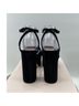 Loeffler Randall 100% Leather Solid Black Sandals Size 8 - photo 9