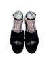 Loeffler Randall 100% Leather Solid Black Sandals Size 8 - photo 1