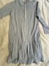Lands' End 100% Cotton Blue Long Sleeve Button-Down Shirt Size 14 - photo 8