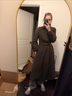 DKNY Green Coat Size S - photo 8