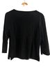 Max Studio Black 3/4 Sleeve Blouse Size M - photo 2