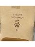 Stuart Weitzman 100% Leather 100% Jute Solid Gold Sandals Size 6 - photo 9