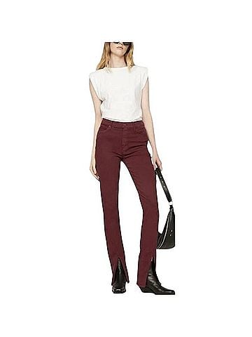 Mother The Rascal Sliced Up Heel Jeans (view 1)
