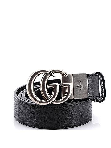 Gucci GG Marmont Reversible Belt Leather Wide (view 1)