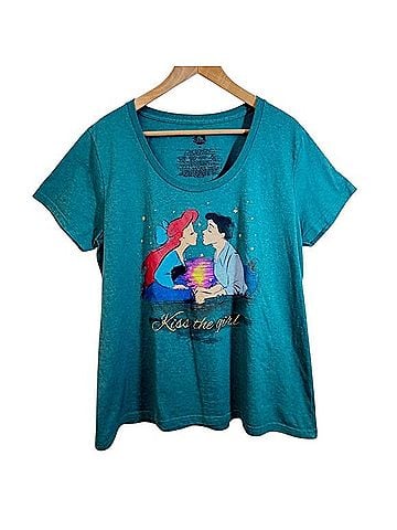 Disney Store Little Mermaid Ariel Eric Kiss The Girl T-Shirt (view 1)