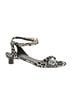 Tibi Leopard Print Black White Heels Size 8 1/2 - photo 1