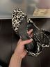 Tibi Leopard Print Black White Heels Size 8 1/2 - photo 5
