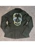Zadig & Voltaire 100% Cotton Camo Green Jacket Size M - photo 7