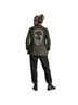Zadig & Voltaire 100% Cotton Camo Green Jacket Size M - photo 1