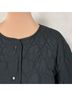 J.Crew Factory Store 100% Recycled Polyester Hearts Black Jacket Size L - photo 4