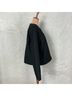 J.Crew Factory Store 100% Recycled Polyester Hearts Black Jacket Size L - photo 8