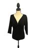 Carlisle Black Blouse Size L - photo 1