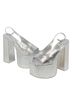 Cult Gaia Snake Print Silver Sandals Size 12 - photo 1