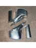 Cult Gaia Snake Print Silver Sandals Size 12 - photo 4