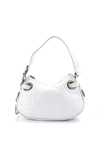 Christian Dior D Charm Zip Hobo Cannage Quilt Lambskin Small (view 1)