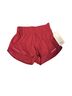 Lululemon Athletica Burgundy Red Athletic Shorts Size 6 - photo 1