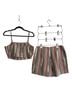En Creme Print Multi Color Romper Size L - photo 2