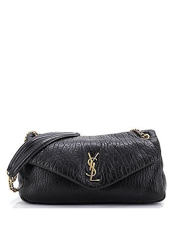Saint Laurent Calypso Flap Bag Leather Medium (view 1)