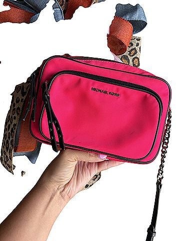 Michael Kors Leather Crossbody Bag (view 1)